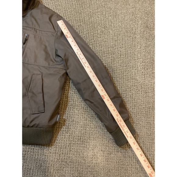 Calvin Klein Mens Ski Bomber Jacket Medium Brown - Picture 14 of 16